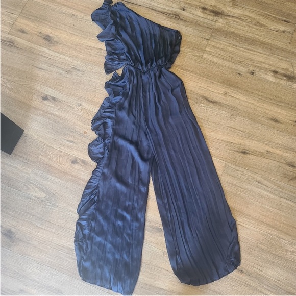 Zara | Women’s Size XS Midnight Blue Jumpsuit - Picture 4 of 9